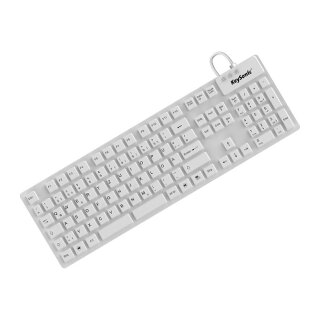 KeySonic KSK-8030 IN IP68 Full-Size Tastatur Wasserdicht