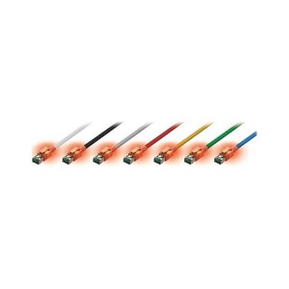 EasyLan LWL-LED-Patchkabel duplex 9/125m OS2, LC/LC, gelb, 1 m