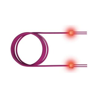 EasyLan LWL-LED-Patchkabel duplex 50/125m OM4, LC/LC, violett, 1 m