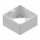 preLink / fixLink Datendose wei, 80x80x42 mm RAL 9010