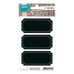 HERMA Tafeletiketten Schilder schwarz 6St.