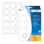 HERMA Vielzwecketiketten weiß 32 mm rund Papier 480...