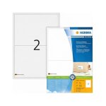 HERMA Adressetiketten A4 weiß 199,6x143,5 mm Papier...