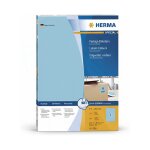 HERMA Etiketten A4 blau 210x297 mm Papier matt 100 St.