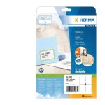 HERMA Etiketten Premium A4 weiß 105x148 mm Papier...
