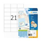 HERMA Etiketten Premium A4 weiß 70x42,3 mm Papier...