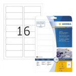 HERMA Textil/Namensetiketten A4 88,9x33,8mm weiß...