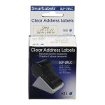 SLP-2RLC CLEAR LABEL 28X89MM