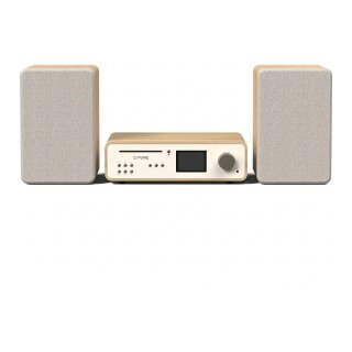 Pure Classic Stereo Cotton White/Oak EU/UK