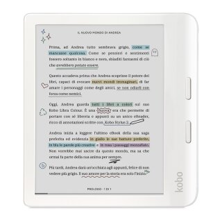 Kobo eBook-Reader eBookReader Libra Colour white (N428-KU-WH-K-CK) (N428KUWHKCK)