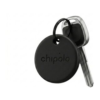 Chipolo POP - Tracking tag compatible with Apple Find My on iPhone or Find Hub on Android (Black)