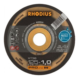 RHOD 204621 XT Trennscheiben XT 38 125x1,0x22,23
