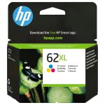 HP 62XL - Hohe Ergiebigkeit - Farbe (Cyan, Magenta, Gelb)
