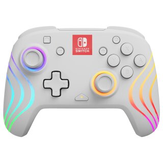 PDP Controller Afterglow Wave wireless weiß Switch