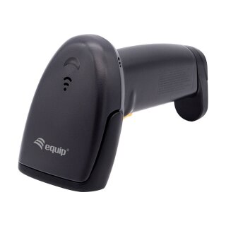 Equip 1D-Barcodescanner USB+Halter schwarz