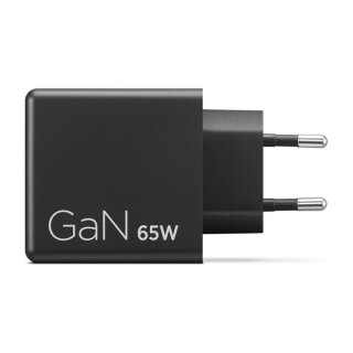 N Lenovo Dual USB-C 65W GaN Charger Black EU