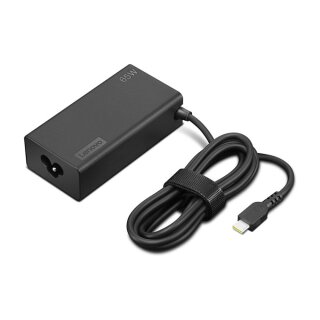 N Lenovo - USB-C Netzteil - Wechselstrom 100-240 V - 65 Watt - Schwarz