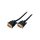 DVI-D 24+1 (ST-ST) 2m Anschlusskabel Schwarz