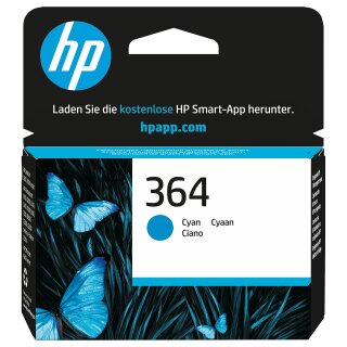 HP CB318EE (Nr.364) cyan