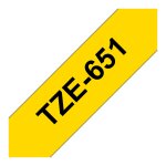 Brother 24mm TZ-651 Farbband gelb
