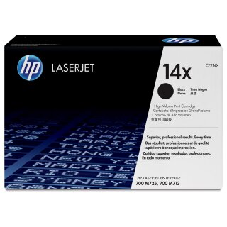 HP # 14X CF214X black Hohe Kapazität