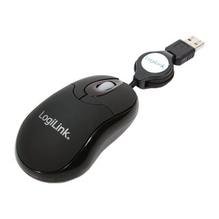 LogiLink opt.Maus Mini Kabeleinzug
