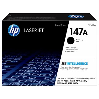 HP Toner 147A W1470A Schwarz bis 10.500 Seiten