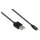 Connections USB 2.0 Lade- und Datenkabel für iPhone/iPad/iPod, USB-A Stecker an Lightning™ Stecker, MFI zertifiziert, 12W, schwarz, 0,5m
