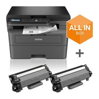 Brother DCP-L2627DWXL S/W-Laser-Multifunktionsgerät 3in1 A4 WLAN Duplex