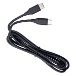 Jabra Evolve2 USB Cable - USB-C to USB-C. 1.2m. Black