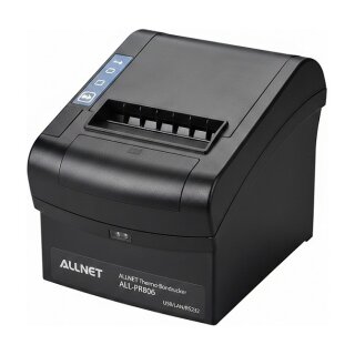 ALLNET Kasse ALLNET Thermo-Bondrucker / Kassendrucker ALL-PR806. USB/LAN/RS232. schwarz