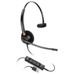 HP Poly Headset EncorePro 515-M monaural USB-A &...