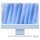 Apple 24-inch iMac with Retina 4.5K display: Apple M4 chip with 10-core CPU and 10-core GPU, 16GB, 512GB SSD - Blue
