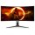 AOC 86.4cm (34") CU34G2XP/BK 21:09 2xHDMI+2xDP+USB Curved retail