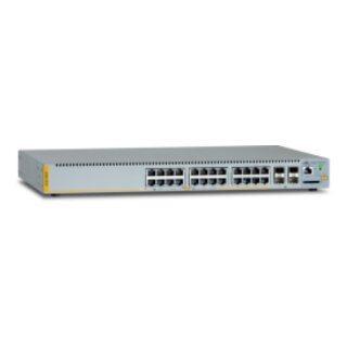 ALLIED L2+ managed switch 24 x 10/100/1000Mbps POE+ ports 4 x SFP uplink slots