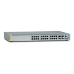 ALLIED L2+ managed switch 24 x 10/100/1000Mbps POE+ ports...