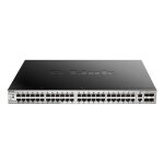 D-Link DGS-3130-54PS/E 54-Port L2+ PoE Gigabit Stack Switch