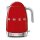 SMEG Wasserkocher 50s Style KLF04RDEU, rot
