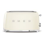 SMEG TSF02CREU Toaster 4 Scheiben Creme