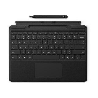 Microsoft Surface Pro Keyboard mit Slim Pen 2 QWERTZ Deutsch Schwarz