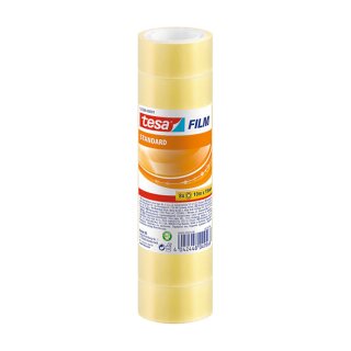 tesafilm Standard 8 Rollen 10m x 19mm
