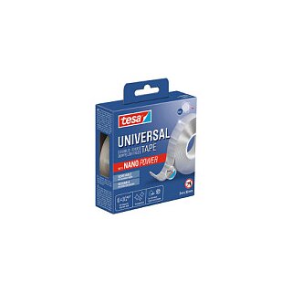 tesa doppelseitiges Klebeband Universal 3m 30mm hochtransp.