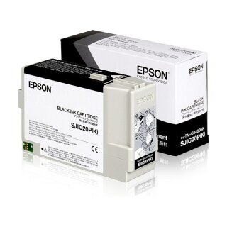 Epson SJIC20P(K) - Schwarz - Original - Tintenpatrone