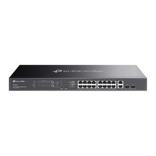 TP-Link Omada ES220GMP 20-Port Gigabit Easy mgd. Switch 16-Port PoE+