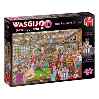Wasgij Destiny 19 Die Kneipe -Im Im -Eck- Eck 1000 Teile Puzzle (19166)