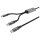 Equip Kabel USB-C4.0->C Y-Kabel PD140W St/St 1.50m schwarz
