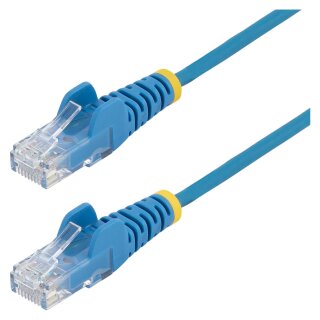 STARTECH.COM 7m Blaues Schlankes CAT6-Ethernet-Kabel Snagless RJ45 LSZH 28AWG Reines Kupfer Patchkabel/Netzwerkkabel