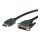 VALUE DisplayPort Kabel DP ST - DVI-D ST, schwarz, 1,5 m