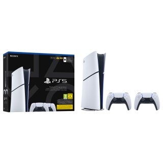 Sony Playstation 5 Slim Digital 825GB + 2 Controller