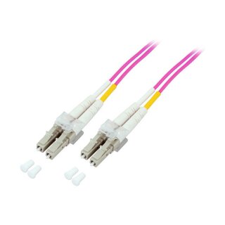 EFB Duplex Patchkabel LC-LC 50/125 OM4 LSZH 2mm 7.5m violett